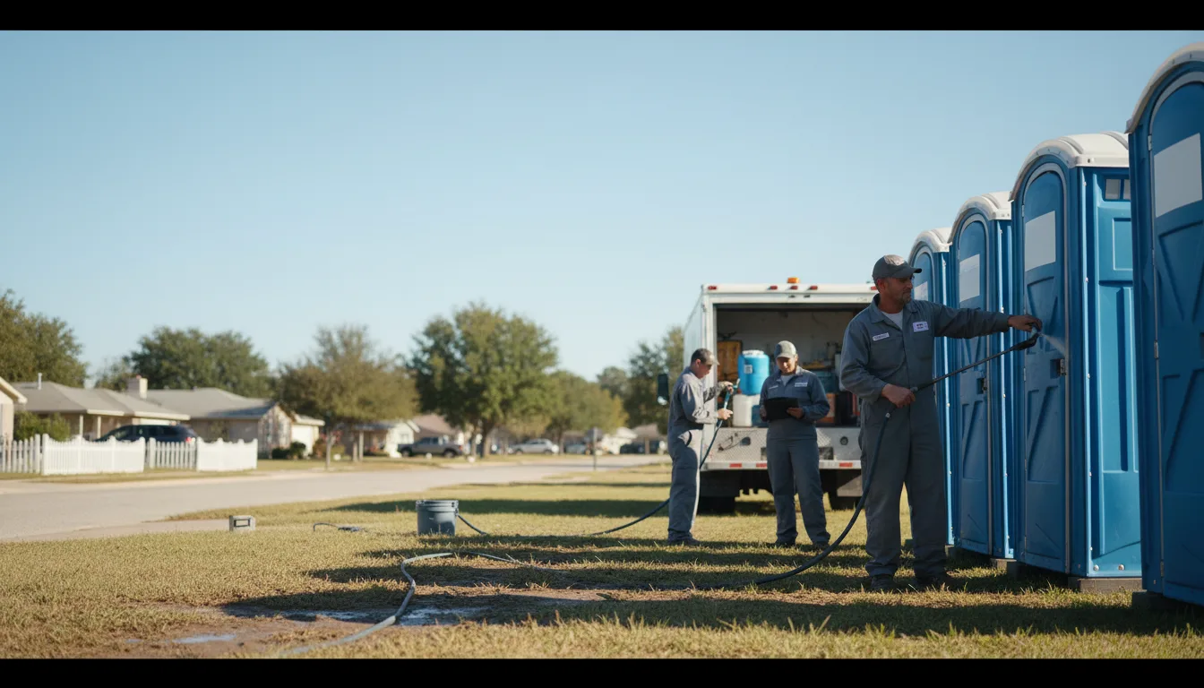 Long-Term Portable Toilet Rental in Zebulon, NC near me